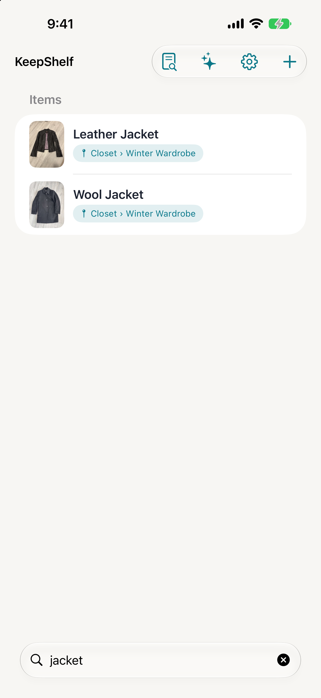 Search across the whole home